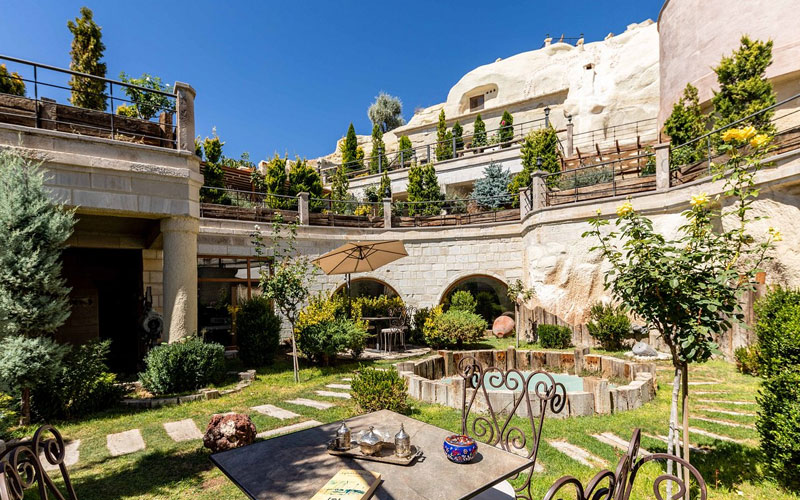 hôtel troglodytique en Cappadoce