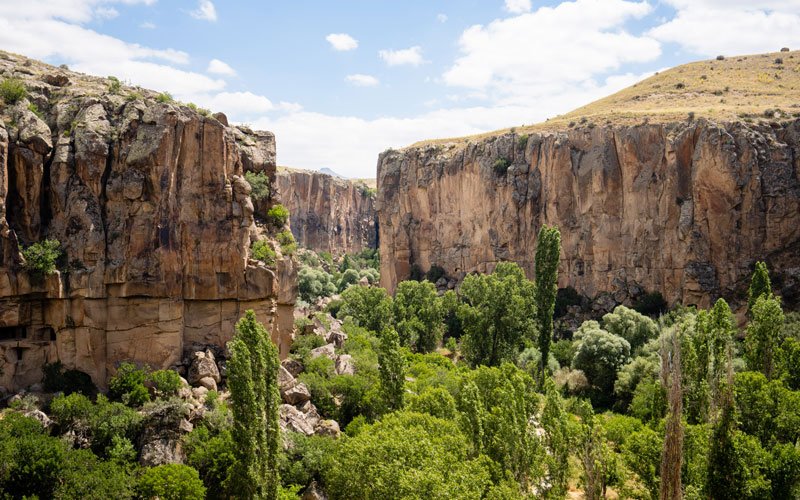la Vallée d'Ihara Cappadoce
