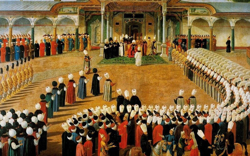 la porte de félicité du palais Topkapi