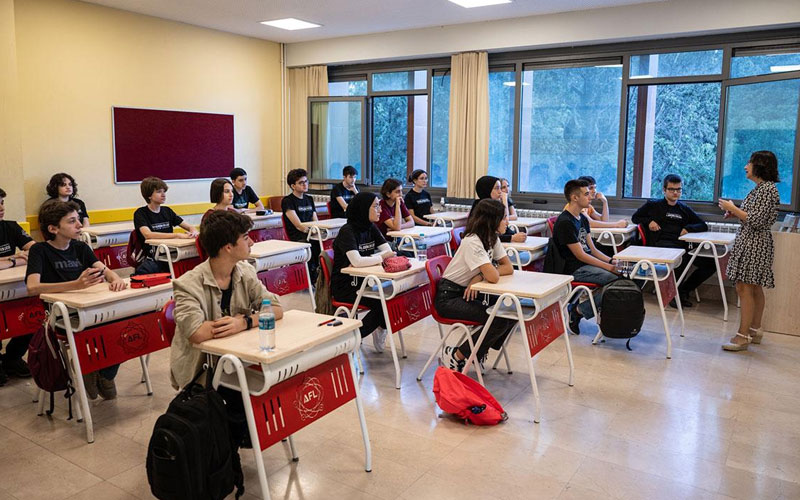 les collégien en Tuquie