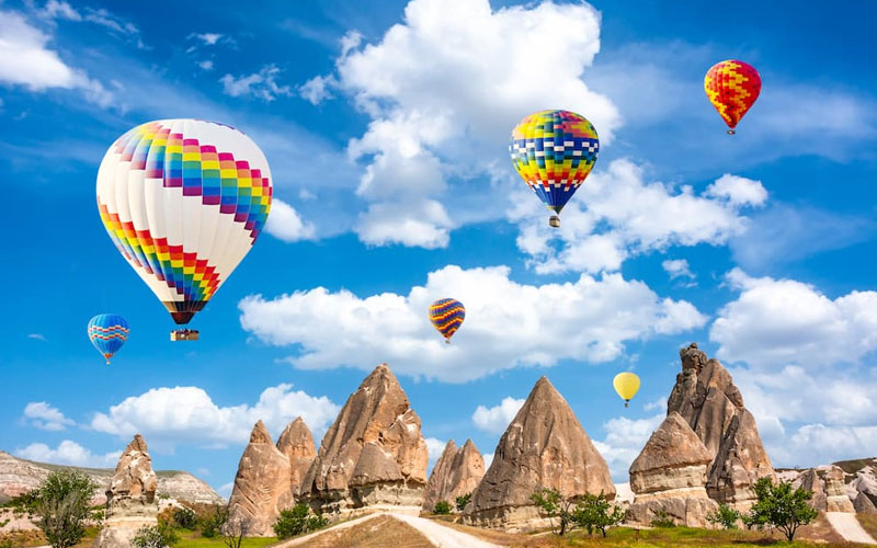 Montgolfière En Cappadoce en Turquie