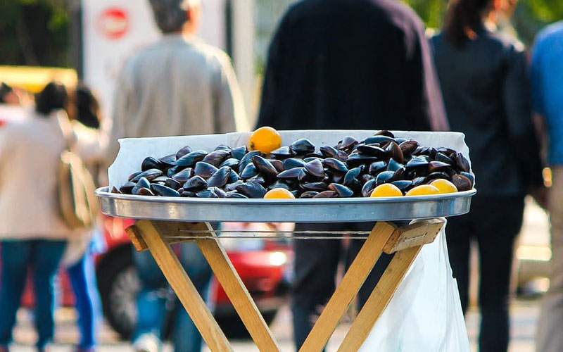 Moules Farcies à la Turque à Istanbul