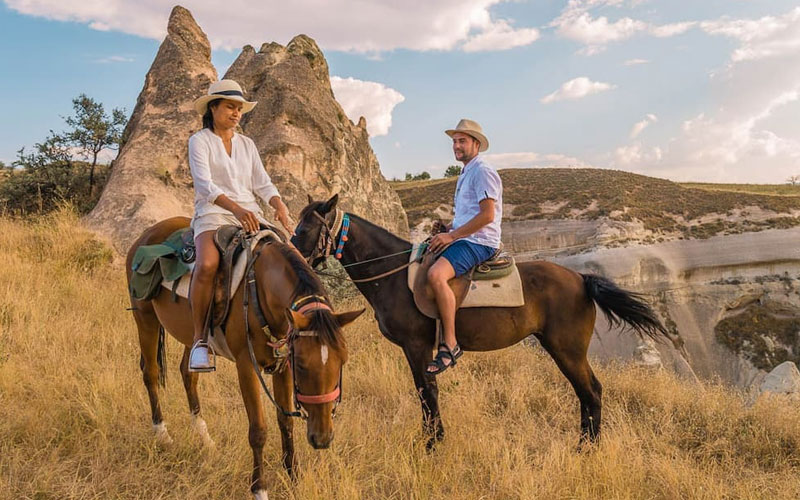 Randonnée à cheval en Cappadoce