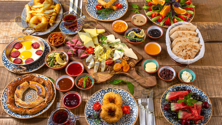 Petit déjeuner à Istanbul